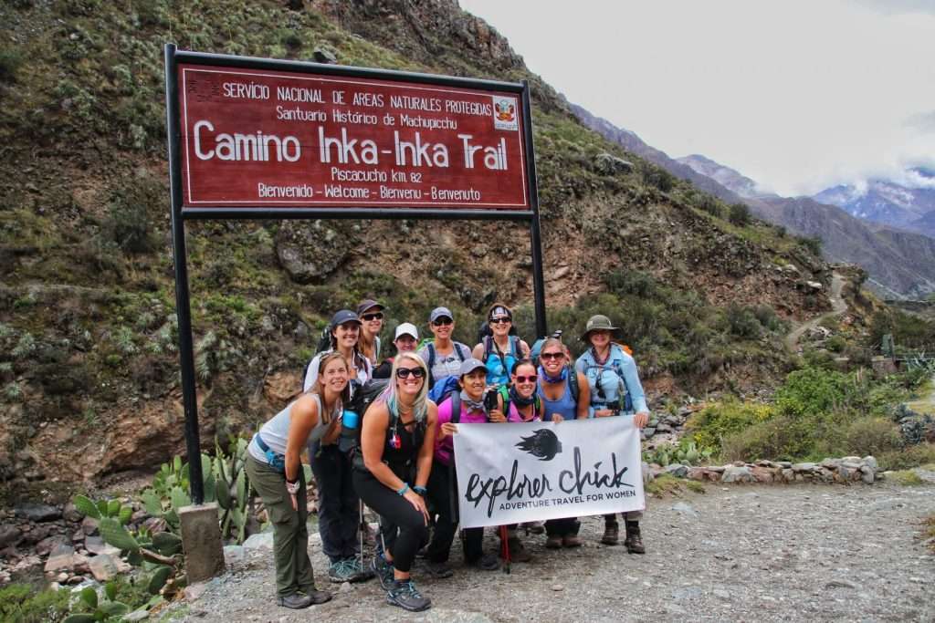 start of the inca trail hike