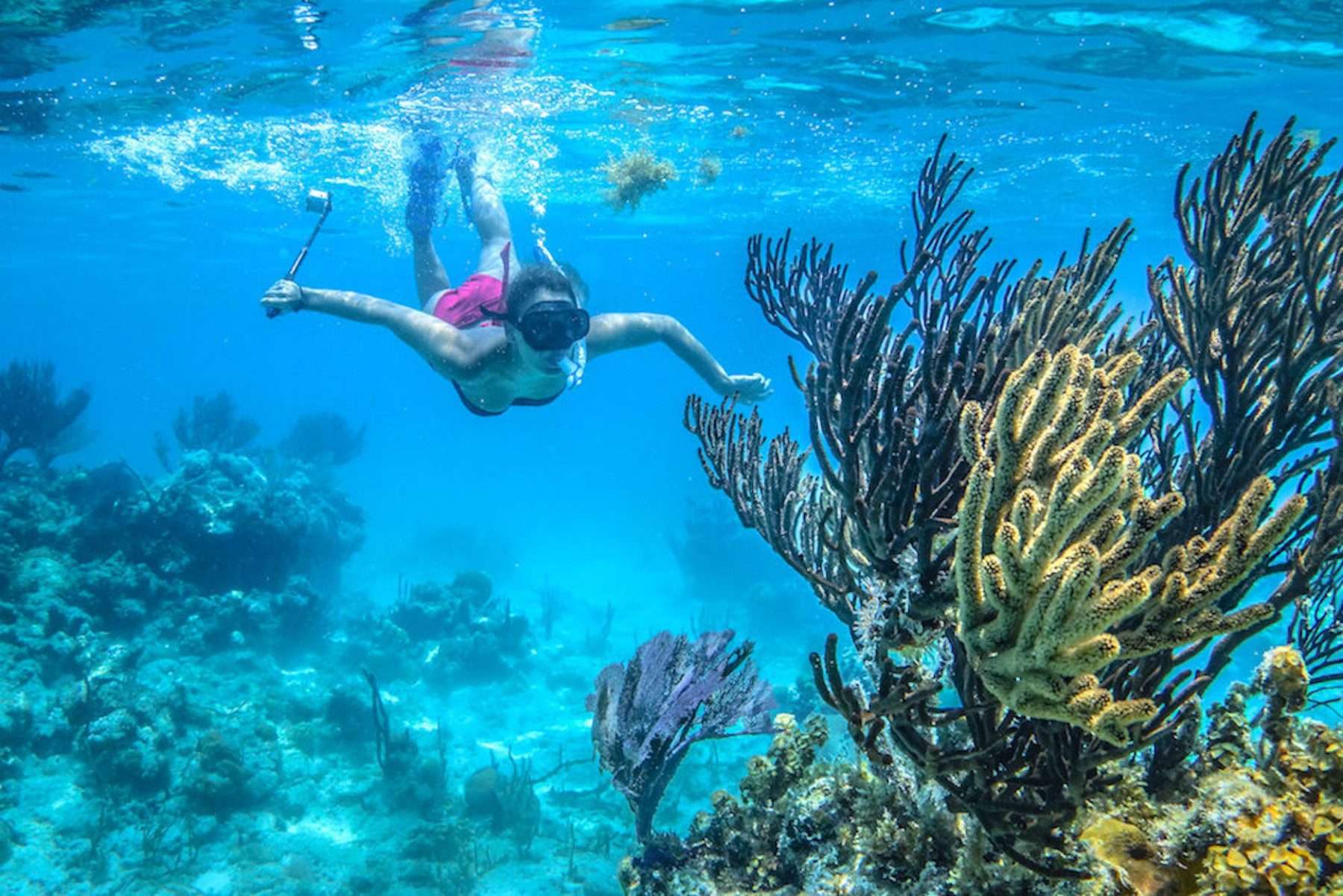 Belize Snorkeling Female only adventure travel