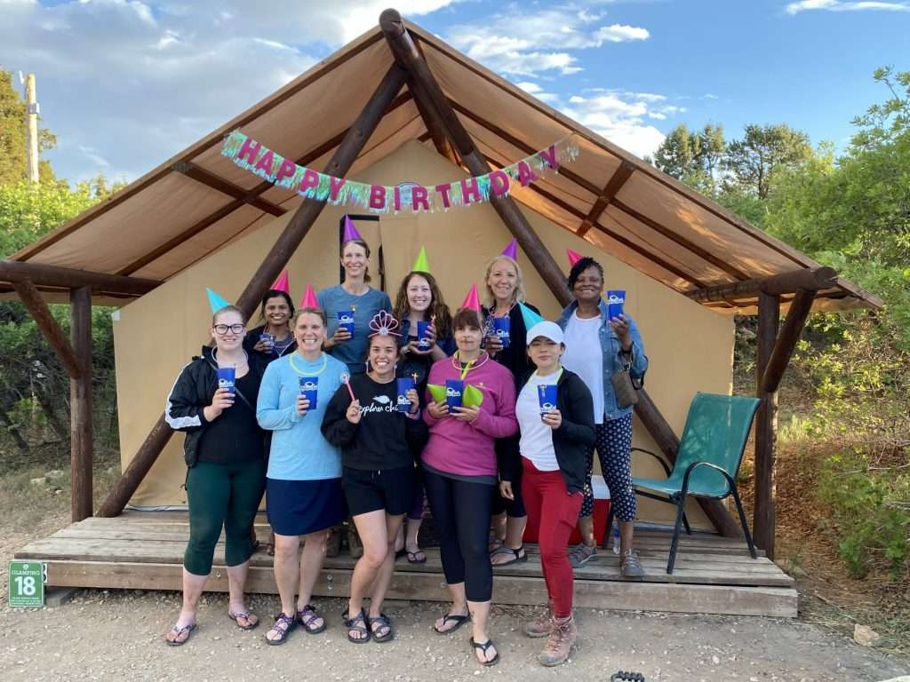 party glamping in zion