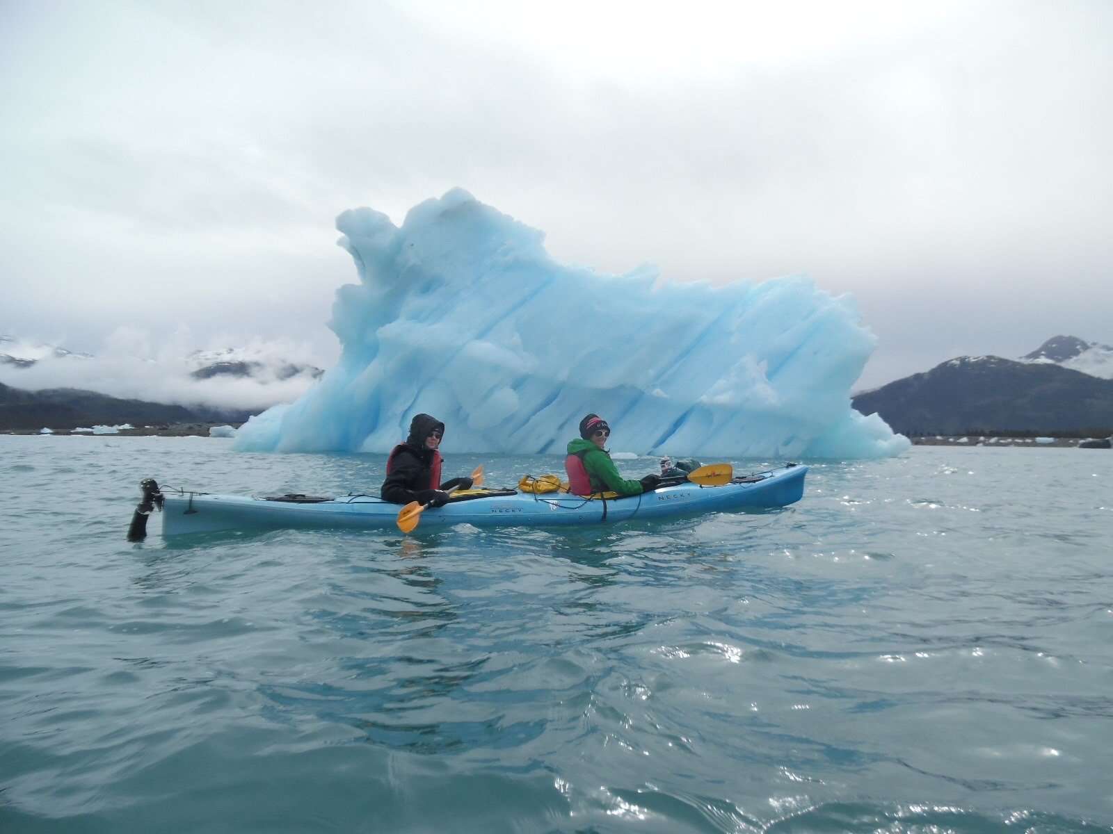 Explorer chicks kayaking in alaska