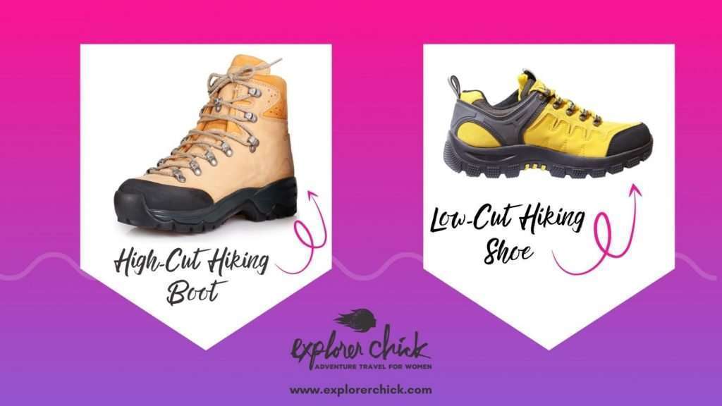 low cut vs high cut hiking boots
