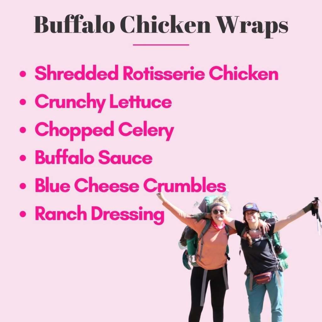 buffalo chicken wraps