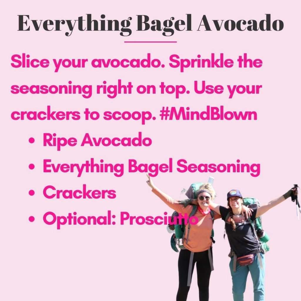 everything bagel avocado