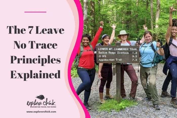 The 7 Leave No Trace Principles Explained