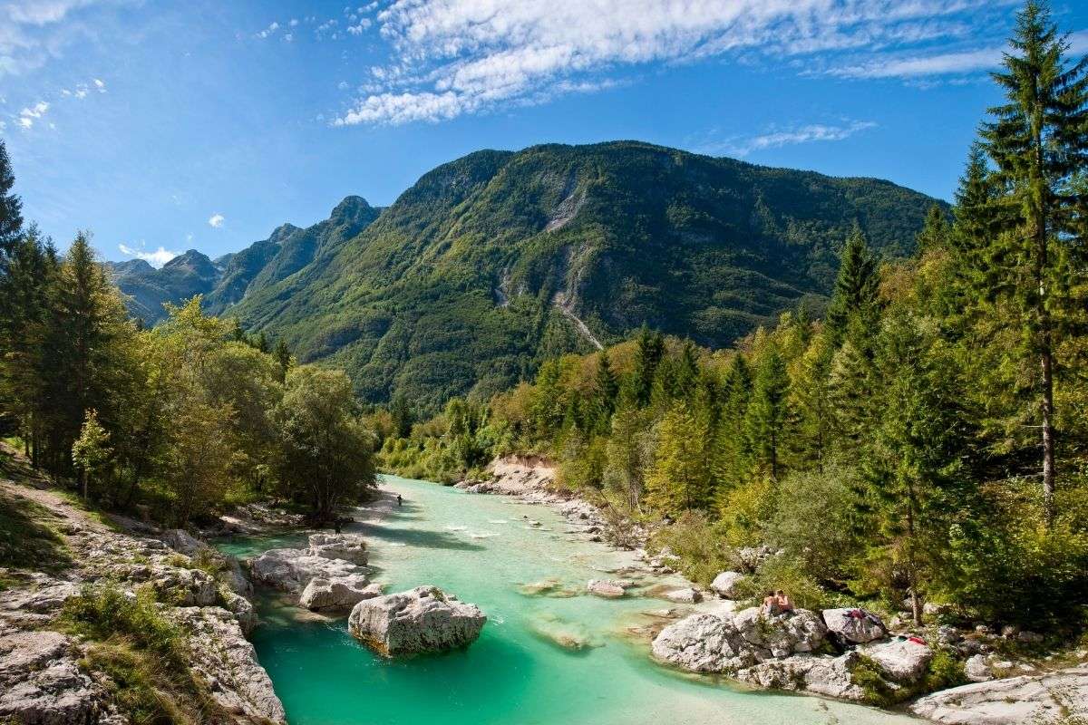 soca river in slovenia