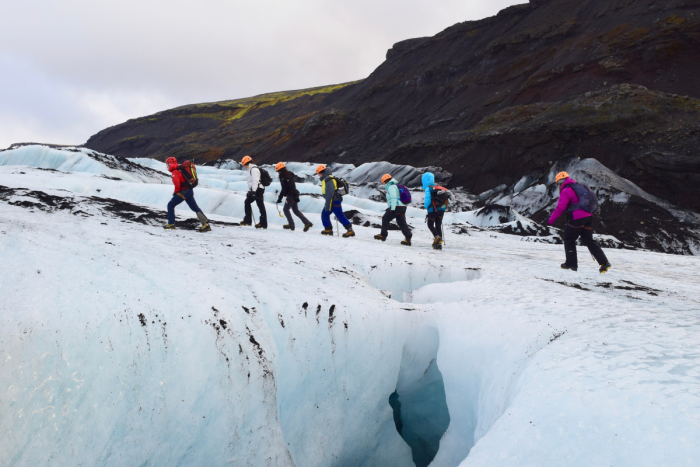 iceland ice climbing for women