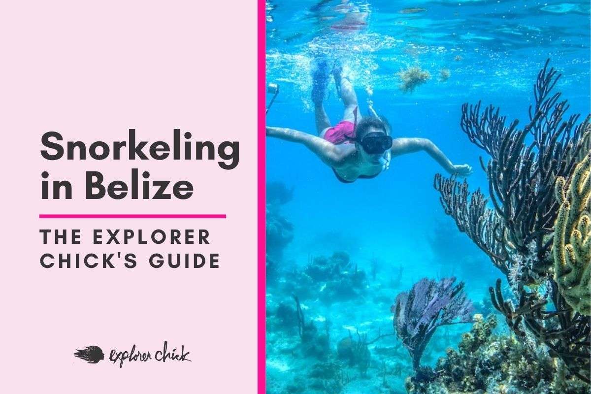 snorkeling in belize