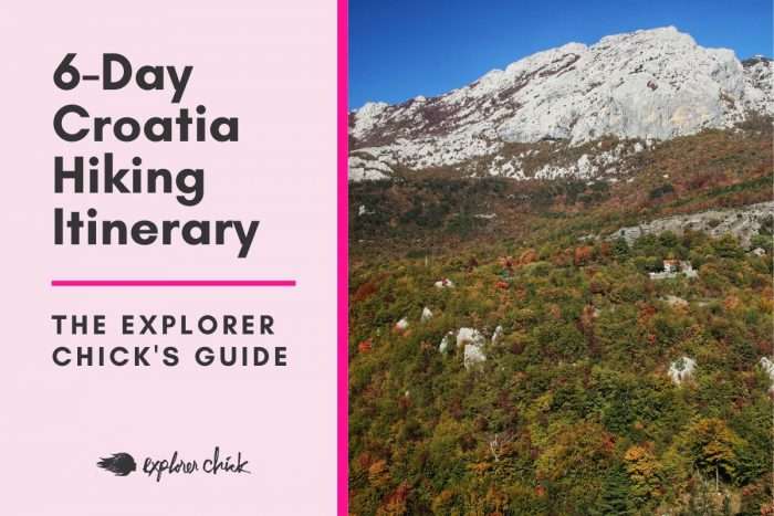 The Ultimate 6-Day Croatia Hiking Itinerary, According to Hikers
