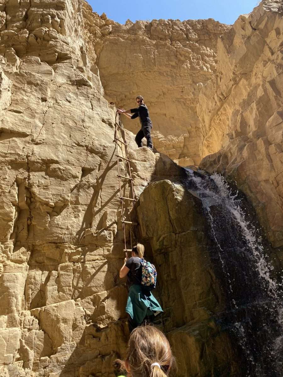 climbing the canyons of jordan