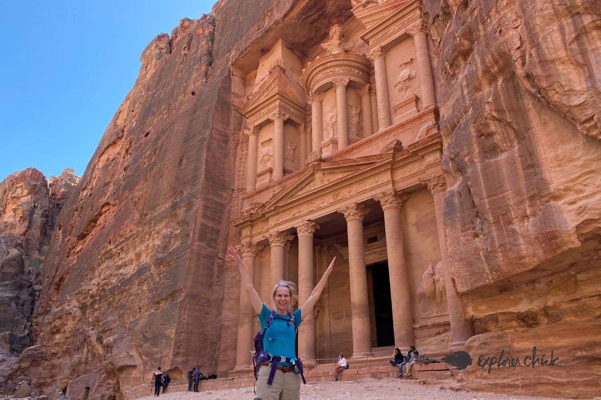 Al Khazneh, "The Treasury" in Lost City of Petra, Jordan