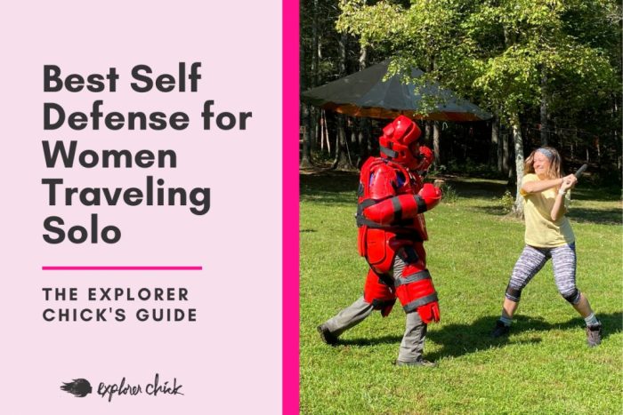 Best Self Defense for Women Traveling Solo